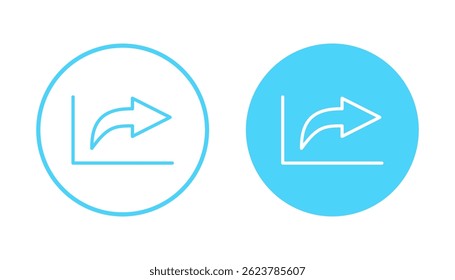 Share icon vector. Sharing sign and symbol