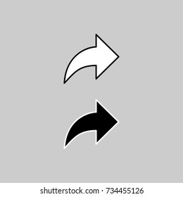 Share icon vector sign