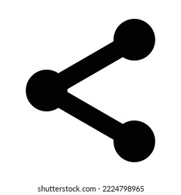 Symbol teilen, Vektorsymbol teilen, soziale Medien teilen