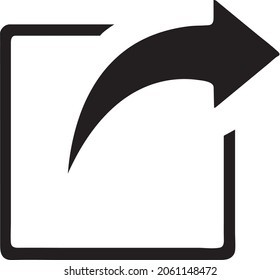 vector de icono de recurso compartido. símbolo compartido.eps