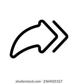 Design-Illustration für Vektorsymbol teilen