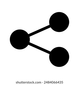 Ilustración de diseño de símbolos de Vector de iconos de Compartir