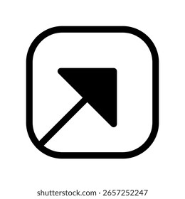 Compartilhar ilustração de design de símbolo de vetor de ícone