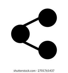 Ilustración de diseño de símbolo de Vector de icono de Compartir