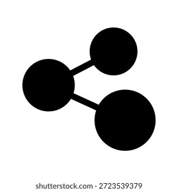 Ilustración de diseño de símbolo de Vector de icono de Compartir