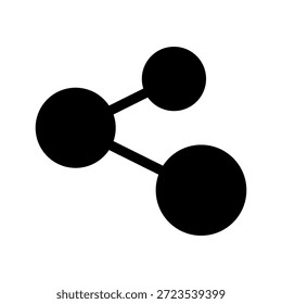 Ilustración de diseño de símbolo de Vector de icono de Compartir