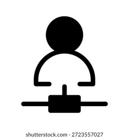 Ilustración de diseño de símbolo de Vector de icono de Compartir