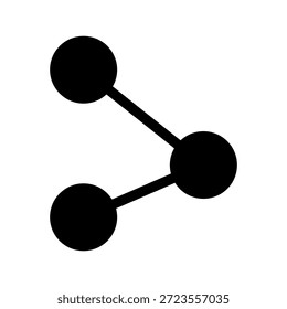 Ilustración de diseño de símbolo de Vector de icono de Compartir