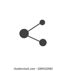 share icon vector symbol service