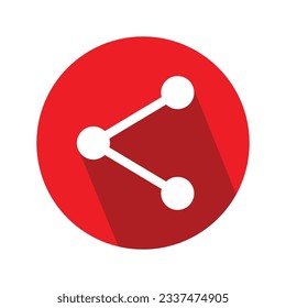 share icon vector template illustration logo design