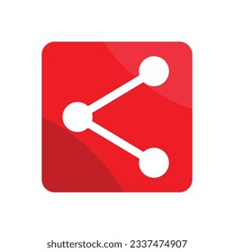 share icon vector template illustration logo design