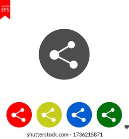 share icon vector, web, icon