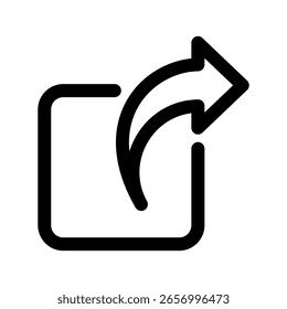 Share Icon Vector From Web Design Set