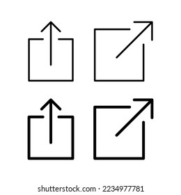 Share icon vector for web and mobile app. Sharing sign and symbol