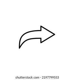 Share icon for web and mobile app. Sharing sign and symbol