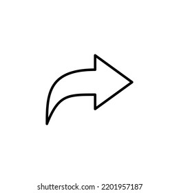 Share icon for web and mobile app. Sharing sign and symbol