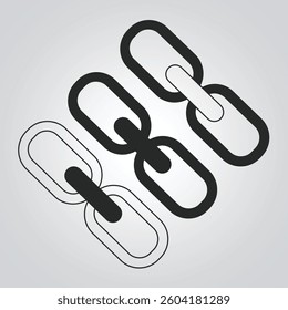 Share icon for web and mobile app in black color with silver abstract background
