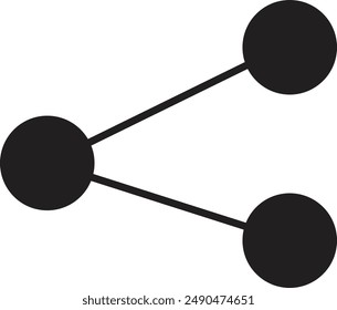 Share Icon for Your Mobile App and Website Icon Project, in trendy flat style isolated on background. Share icon page symbol for your web site design Share icon logo, app, UI.