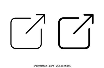 Symbole freigeben Set. Freigabezeichen und -zeichen