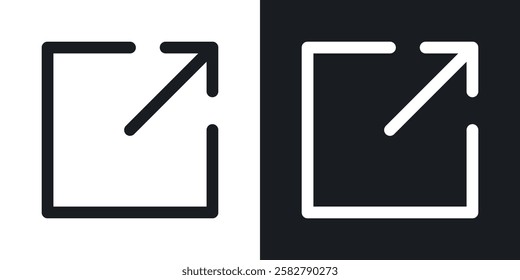 Share icons set vectors black and colored style