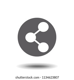 share icon,vector illustration
