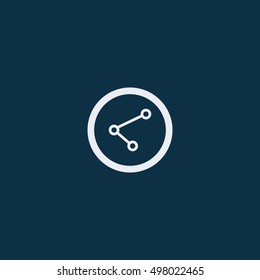 share icon,vector illustration