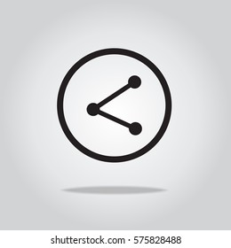 share icon,vector illustration