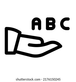 Share a lesson with kids for basic alphabets