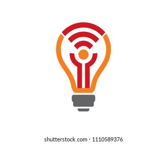 Share Light Logo Symbol Template Design Vector, Emblem, Design Concept, Creative Symbol, Icon