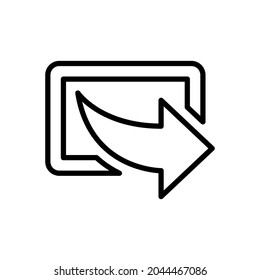 share line icon design vector template