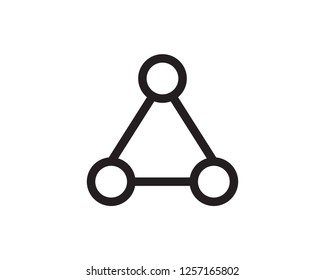 share line icon illustration vector,share connection icon illustration vector