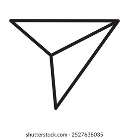 Icono de línea de Compartir. Ilustración vectorial.