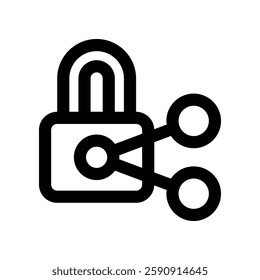 share line icon. vector icon for your website, mobile, presentation, and logo design.