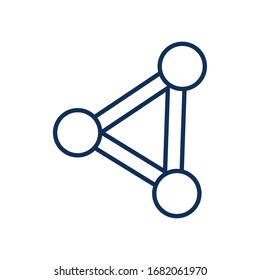 share line style icon design, Social media app multimedia communication digital marketing internet web and connect theme Vector illustration