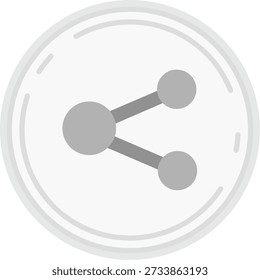 Share Line vector Icon Design