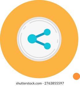 Share Line vector Icon Design