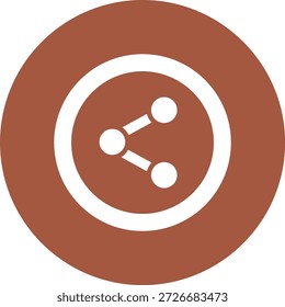 Compartilhar link Ícone Vetor Design Illustration