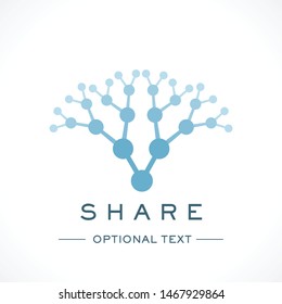 Share Logo and Text for Designs