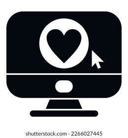 Share media icon simple vector. Person social. Digital network