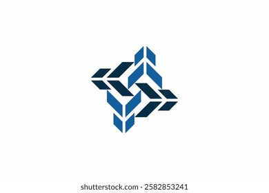 Share media logo design vector.