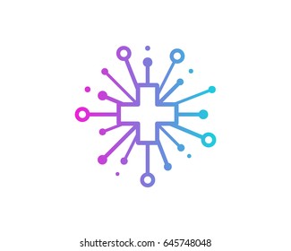 Share Medic Icon Logo Design Element