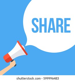 Share Megaphone Banner