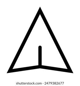 Share message icon - Essential basic icon