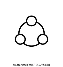 compartir nuevo icono vector simple