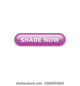 share now button website vector template