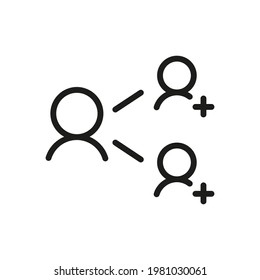 Share Outline Vector  Icon. Illustration Of A Stroke Vector On A White Background. From App And Website.