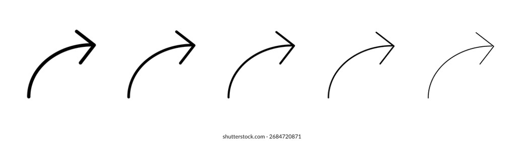 Icono de página de Compartir conjunto de ilustración plana logo