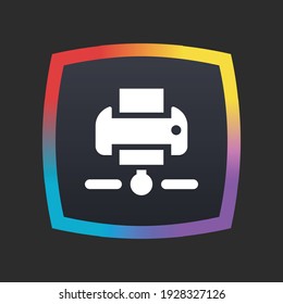 Share Printer - App Icon Button