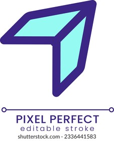 Share and repost pixel perfect RGB color ui icon. Social media interaction. Simple filled line element. GUI, UX design for mobile app. Vector isolated pictogram. Editable stroke. Poppins font used