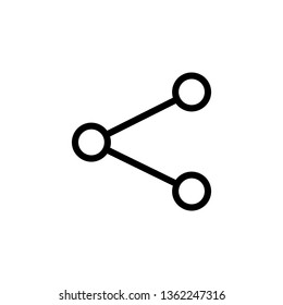 Share sign icon.